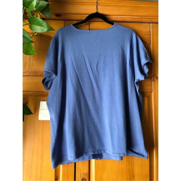 Emma James Mediterranean Mood Career Sweater-Blouse SZ 2X - Picture 6 of 10